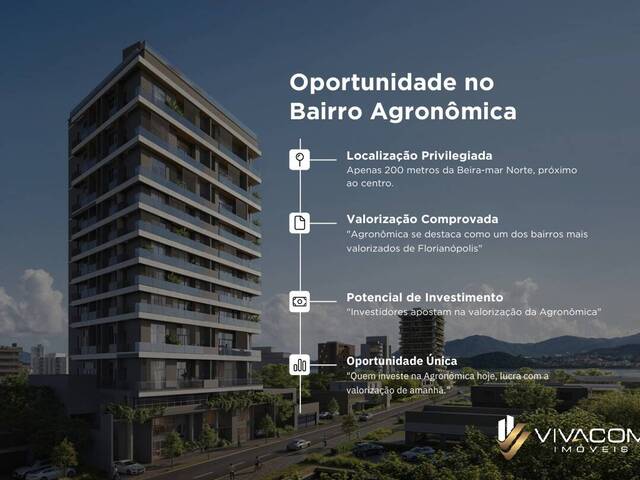 #A17-108357 - Apartamento para Venda em Florianópolis - SC - 3